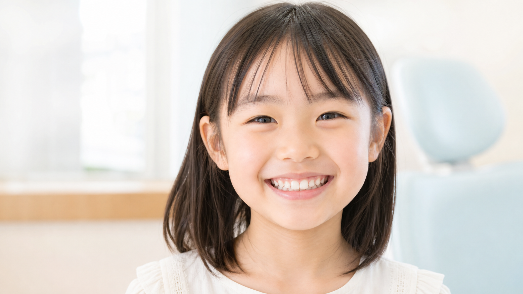 笑顔のお子さま