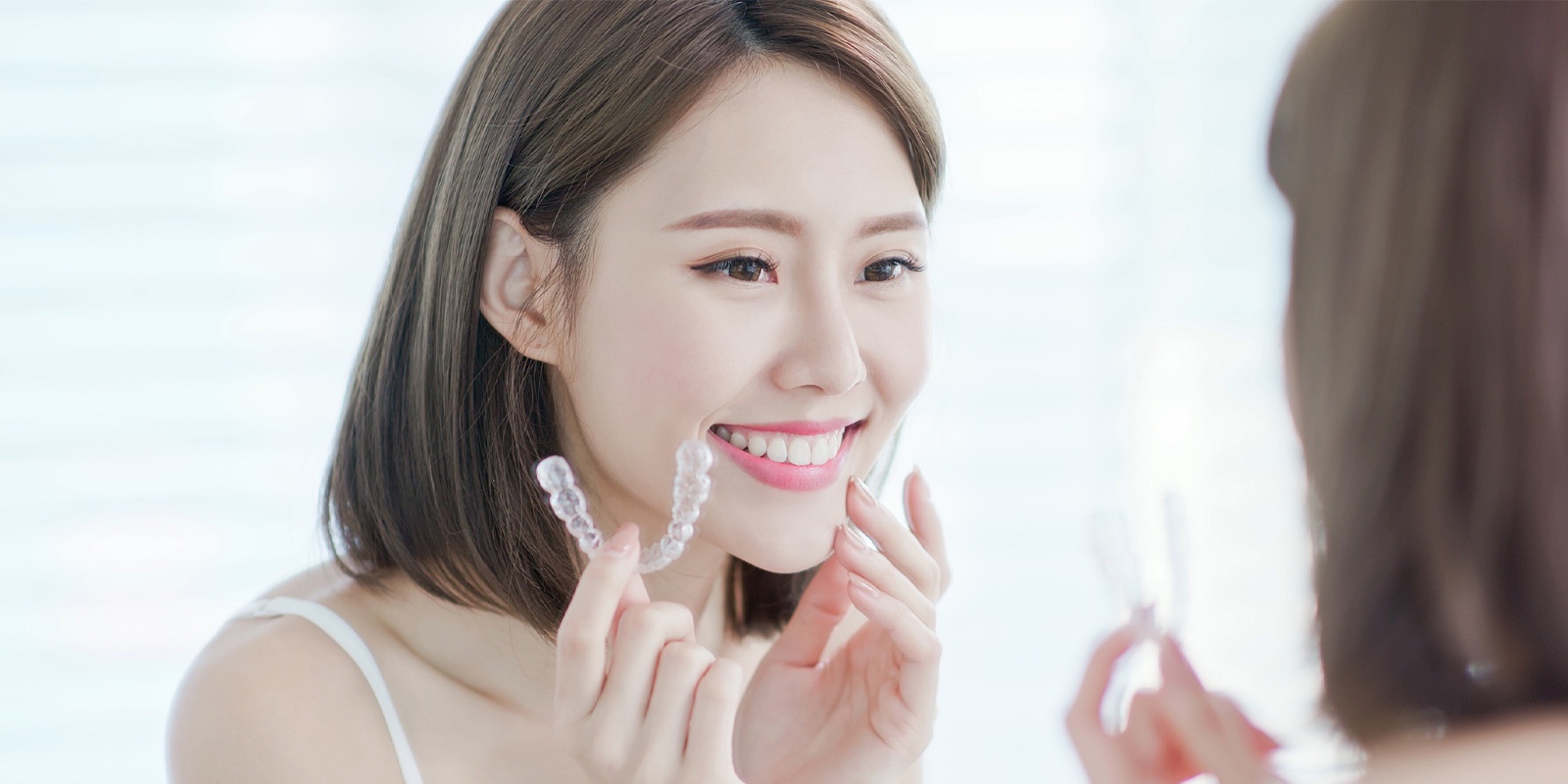 リテーナーを使用する患者さんのイメージ